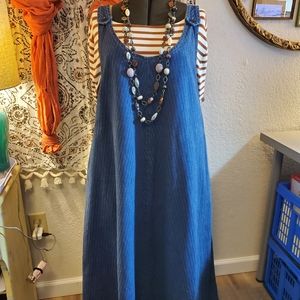 👩‍🌾 Levi Strauss Denim Jumper Overall Dress